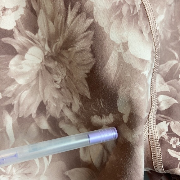 Athleta Elation Printed Tight Antionette Velvety S Rose Floral Print Feminine - Picture 10 of 16